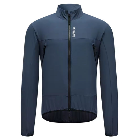 Veste Coupe-Vent Légère Imperméable Cyclisme Bleu - ProVent+