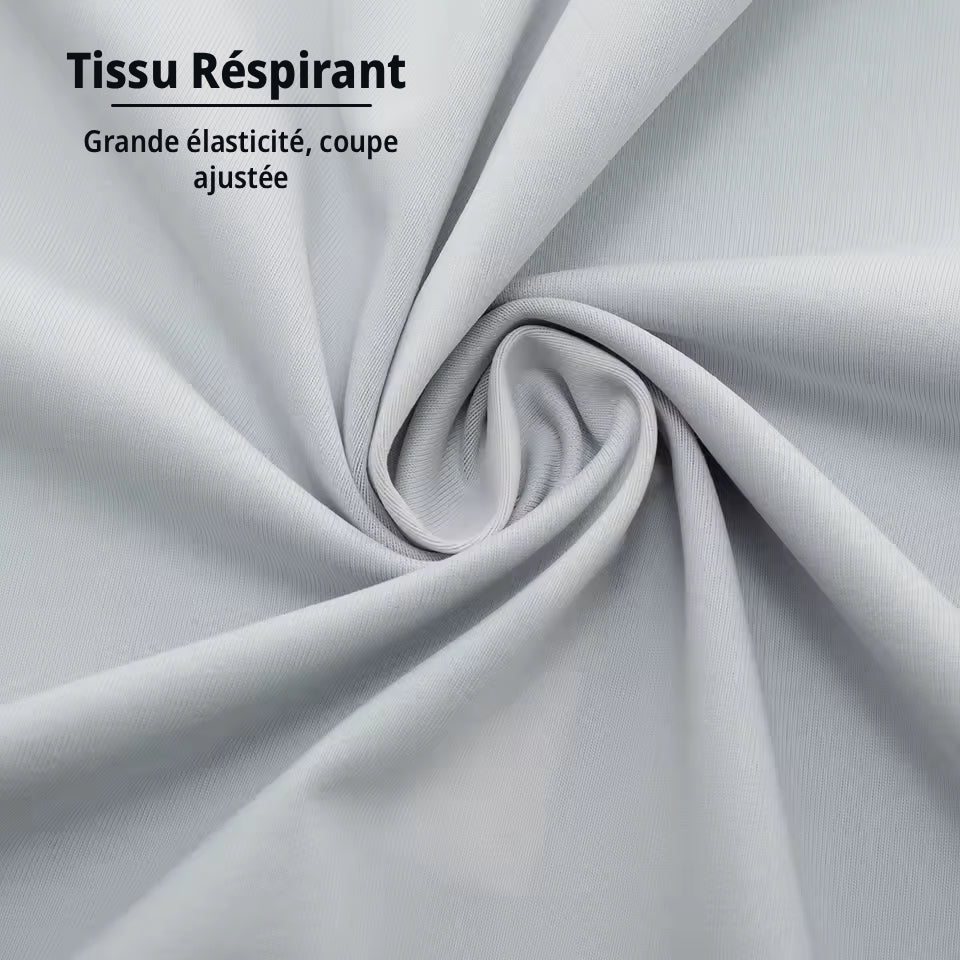 Maillot Long Léger Cyclisme Bleu - Confort+