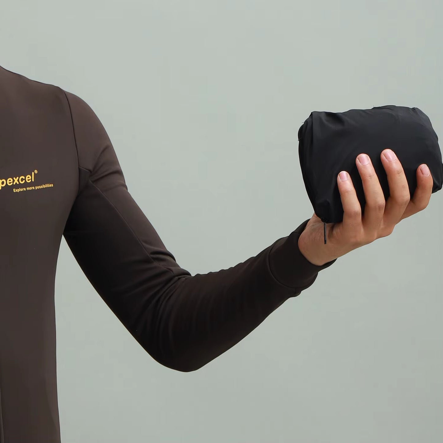 Veste Coupe-Vent Légère Respirante Cyclisme Beige - ProVent+