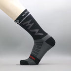 Chaussettes Cyclisme Douces Montantes Noir - Confort+