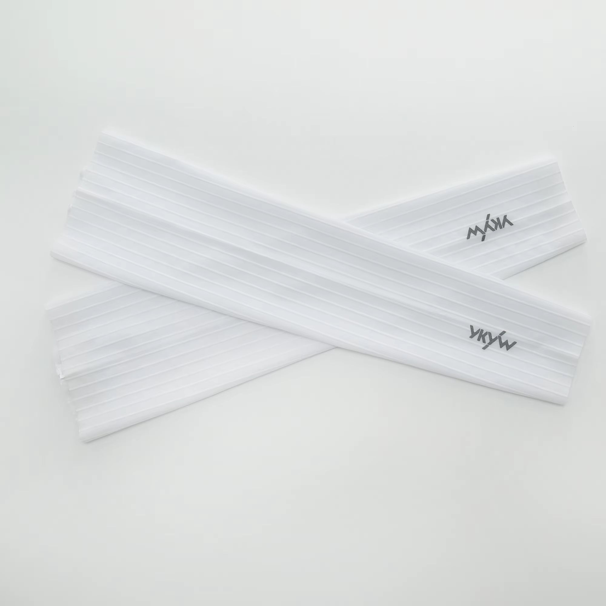 Manchettes Légères Aérodynamiques Cyclisme Blanc - ProRace+