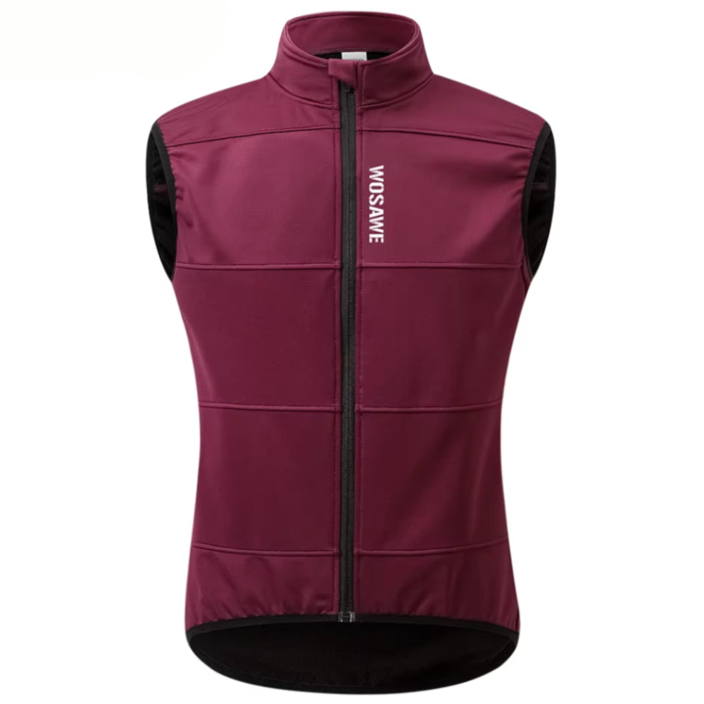 Gilet Thermique Sans Manche Cyclisme Bleu - ThermoPro