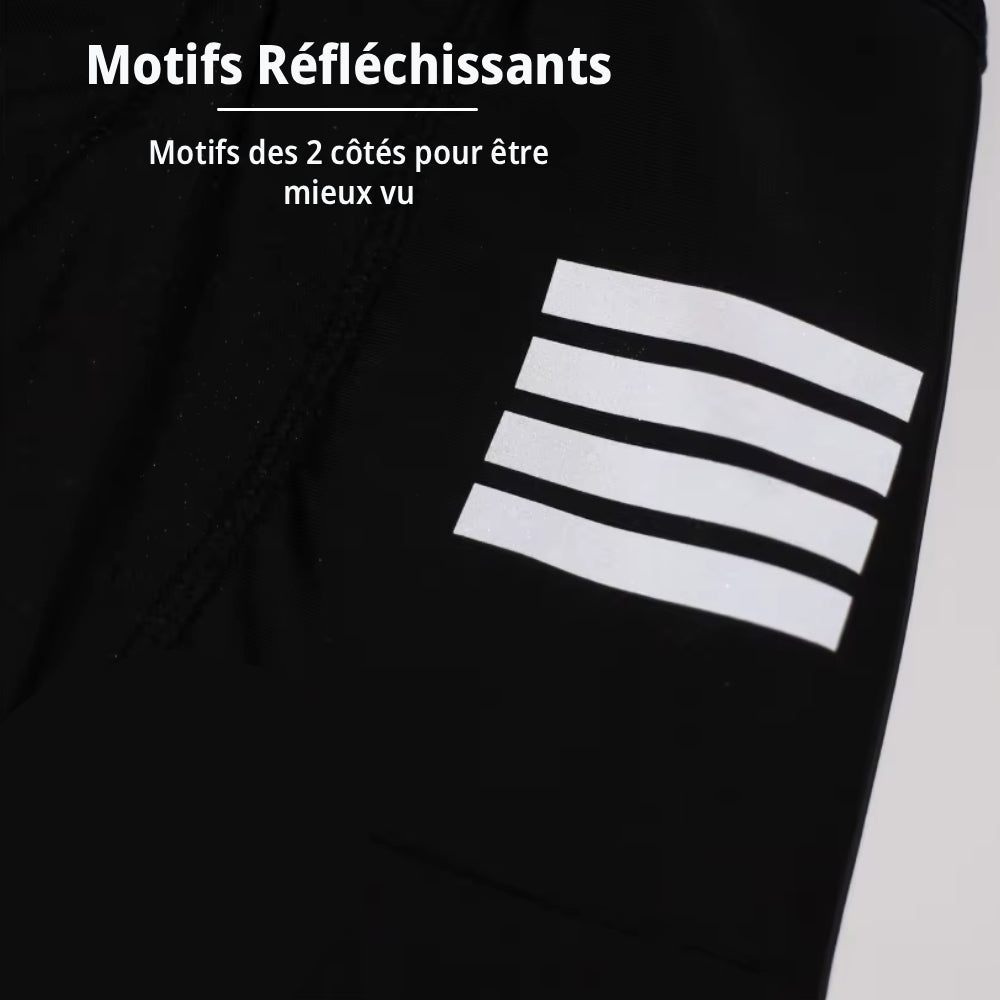 Cuissard Thermique Long Hiver Cyclisme Bleu - Confort+