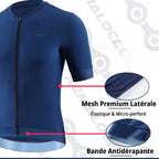 Maillot Court Cyclisme Aéré - Fit+