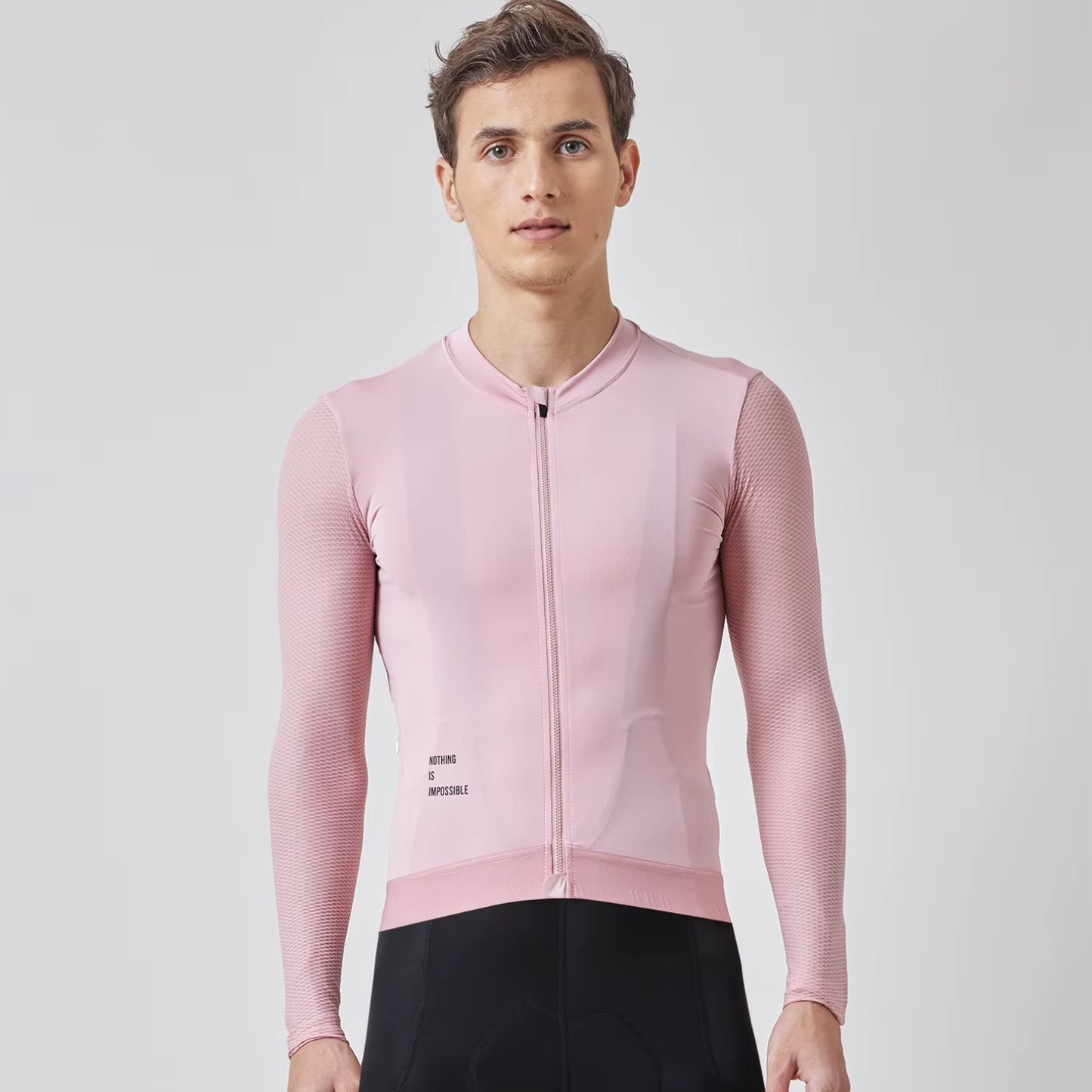 Maillot Long Léger Cyclisme Rouge - ProRace+