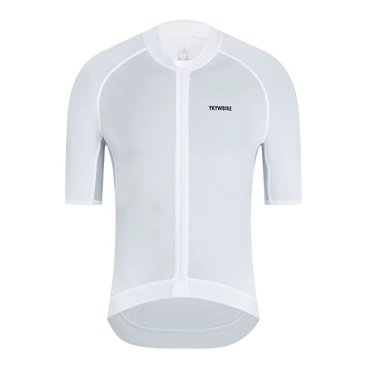 Maillot Court Cyclisme Homme Blanc - ProRace+