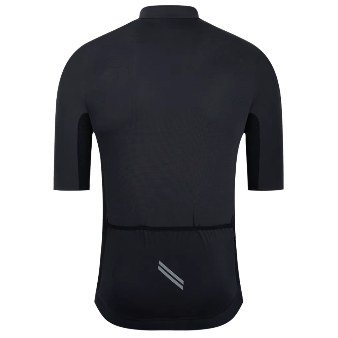 Maillot Court Cyclisme Homme Noir - ProRace+