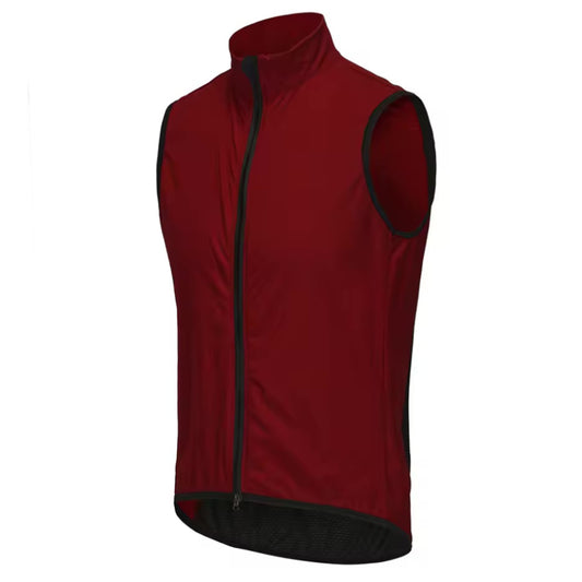 Gilet Léger Sans Manche Cyclisme Rouge Bordeaux - ProVent