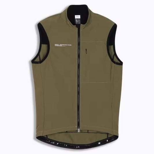 Gilet Thermique Sans Manche Cyclisme Beige - ThermoPro+
