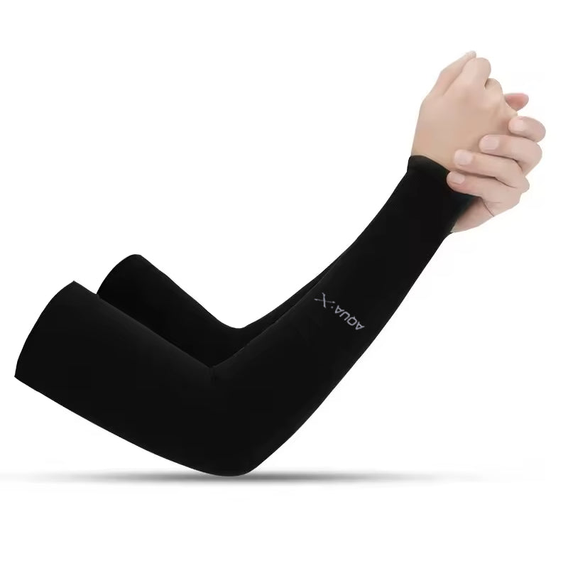 Manchettes Légères Cyclisme Coupe-Vent Noir - Confort+