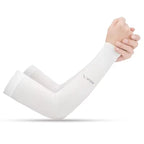 Manchettes Légères Cyclisme Coupe-Vent Blanc - Confort+
