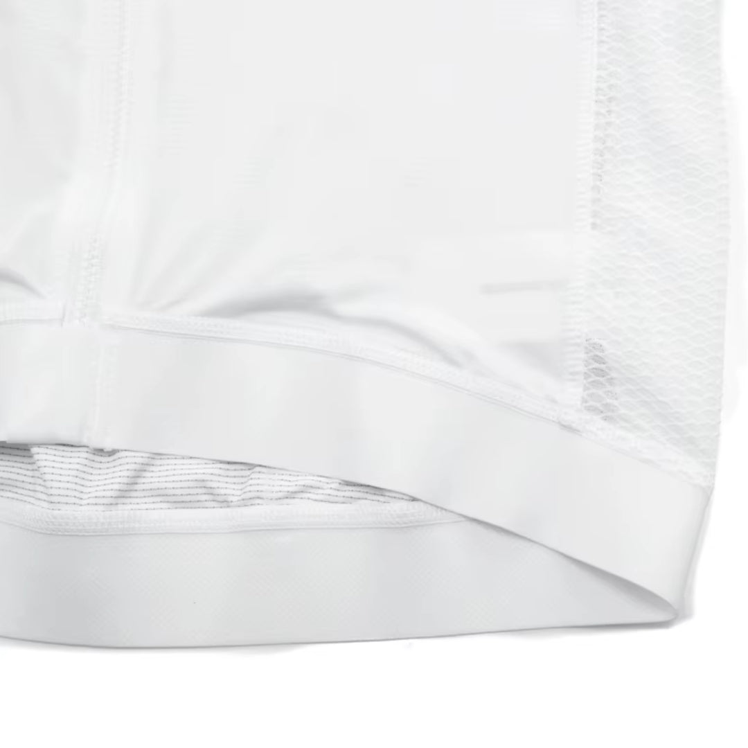 Maillot Court Cyclisme Homme Blanc - ProRace+