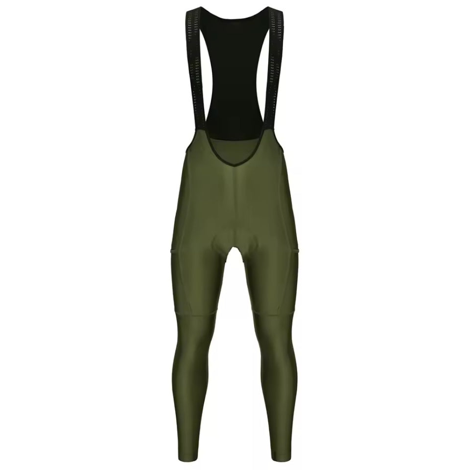 Cuissard Long Printemps/Automne Cyclisme Vert - Confort+