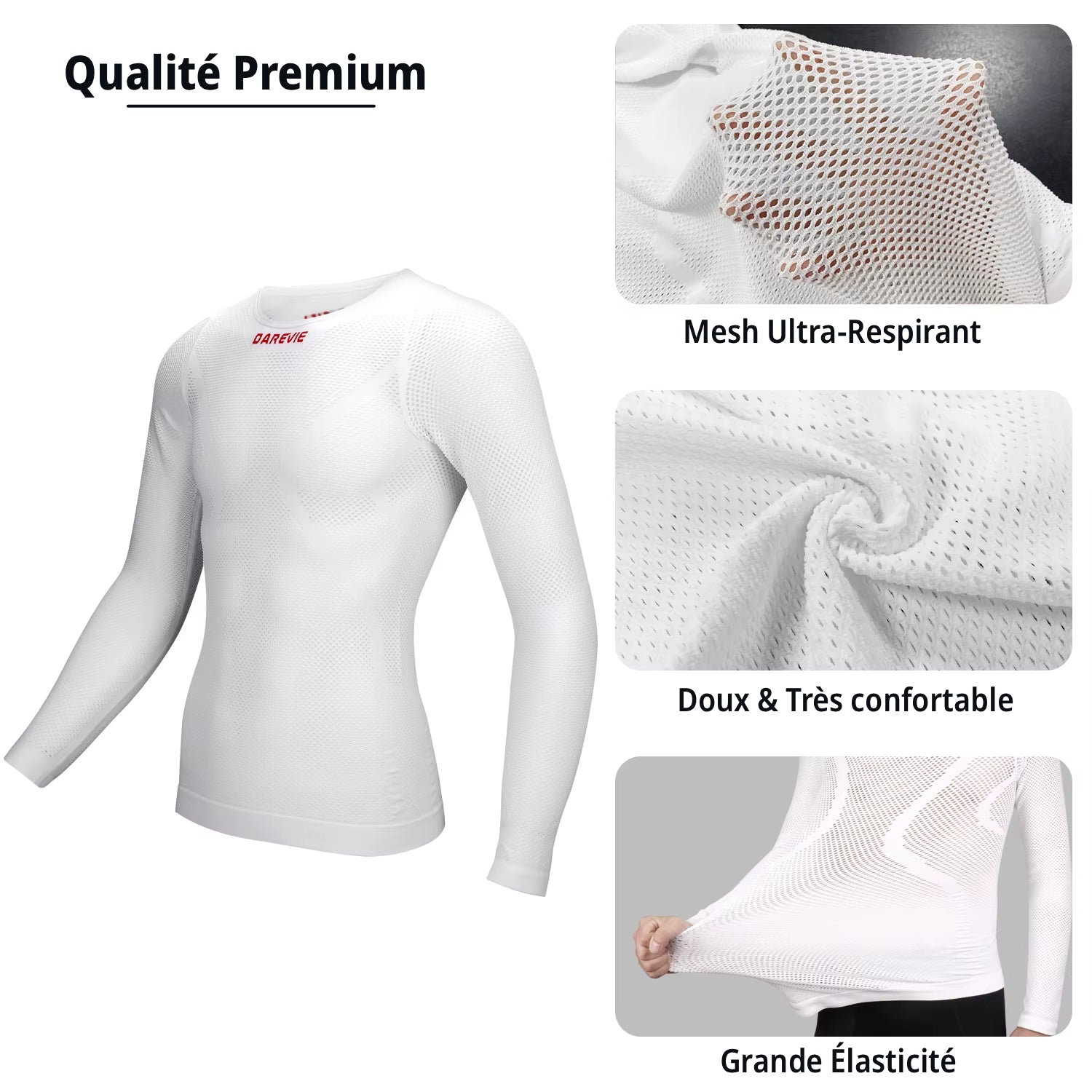 Sous-maillot Technique Manches Longues Confort - ProRace+