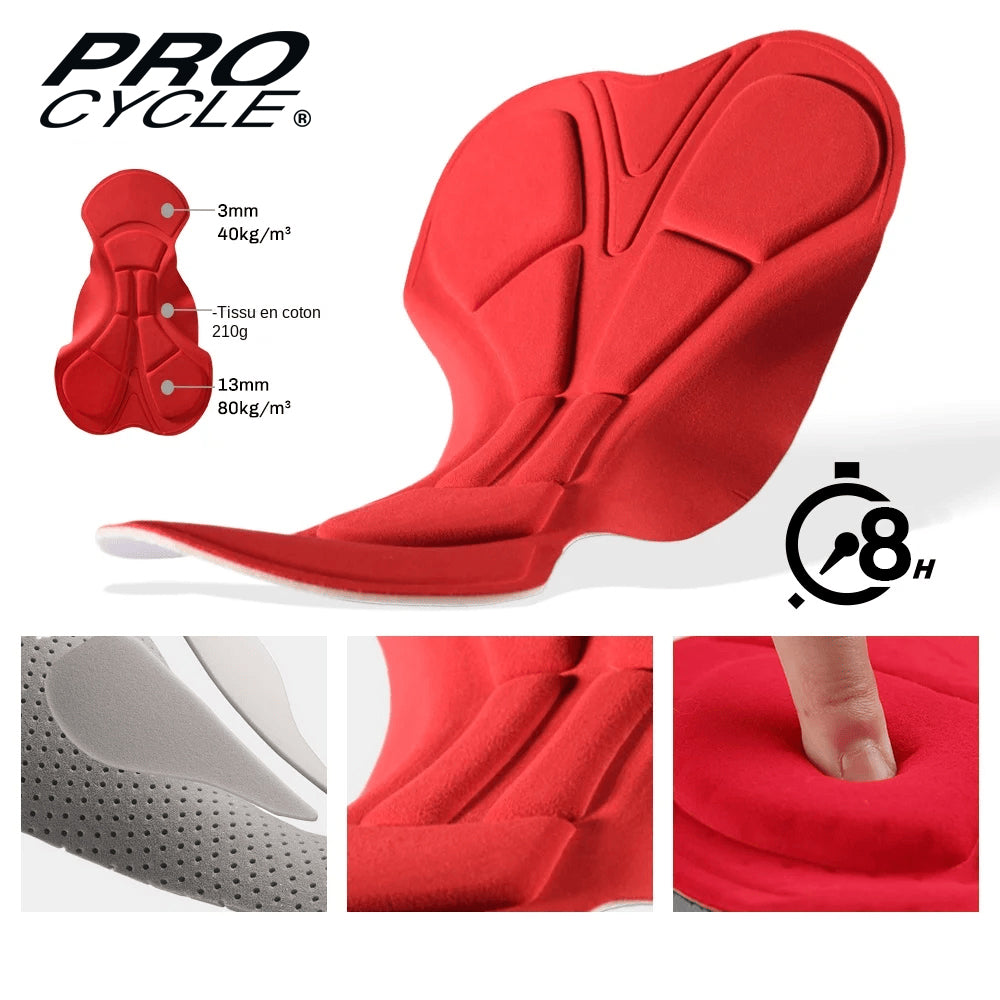 Cuissard Cyclisme Gel 8H - Confort+